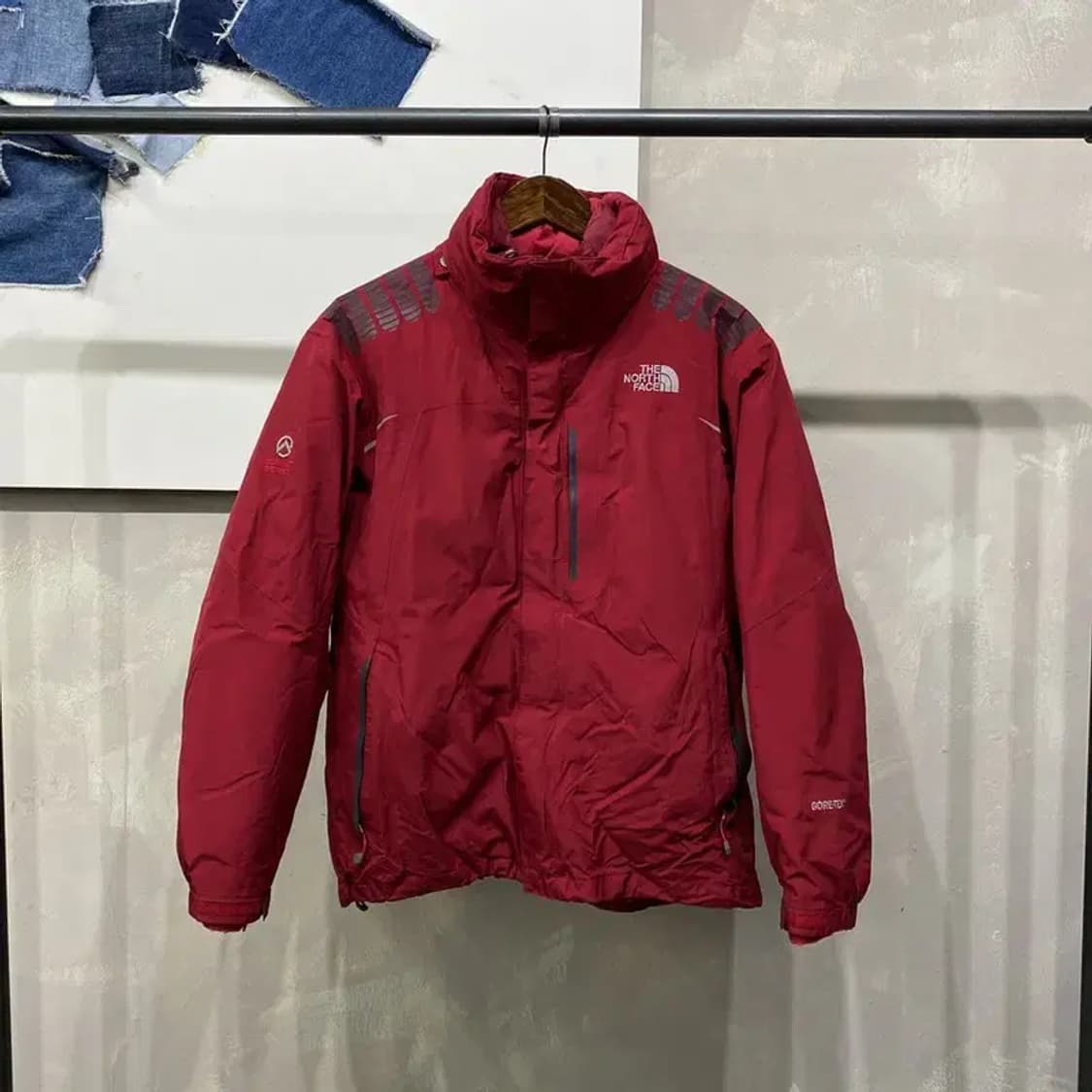 (95) 노스페이스 등산 아웃도어 구스다운 거위털 경량패딩 자켓 상품이미지1