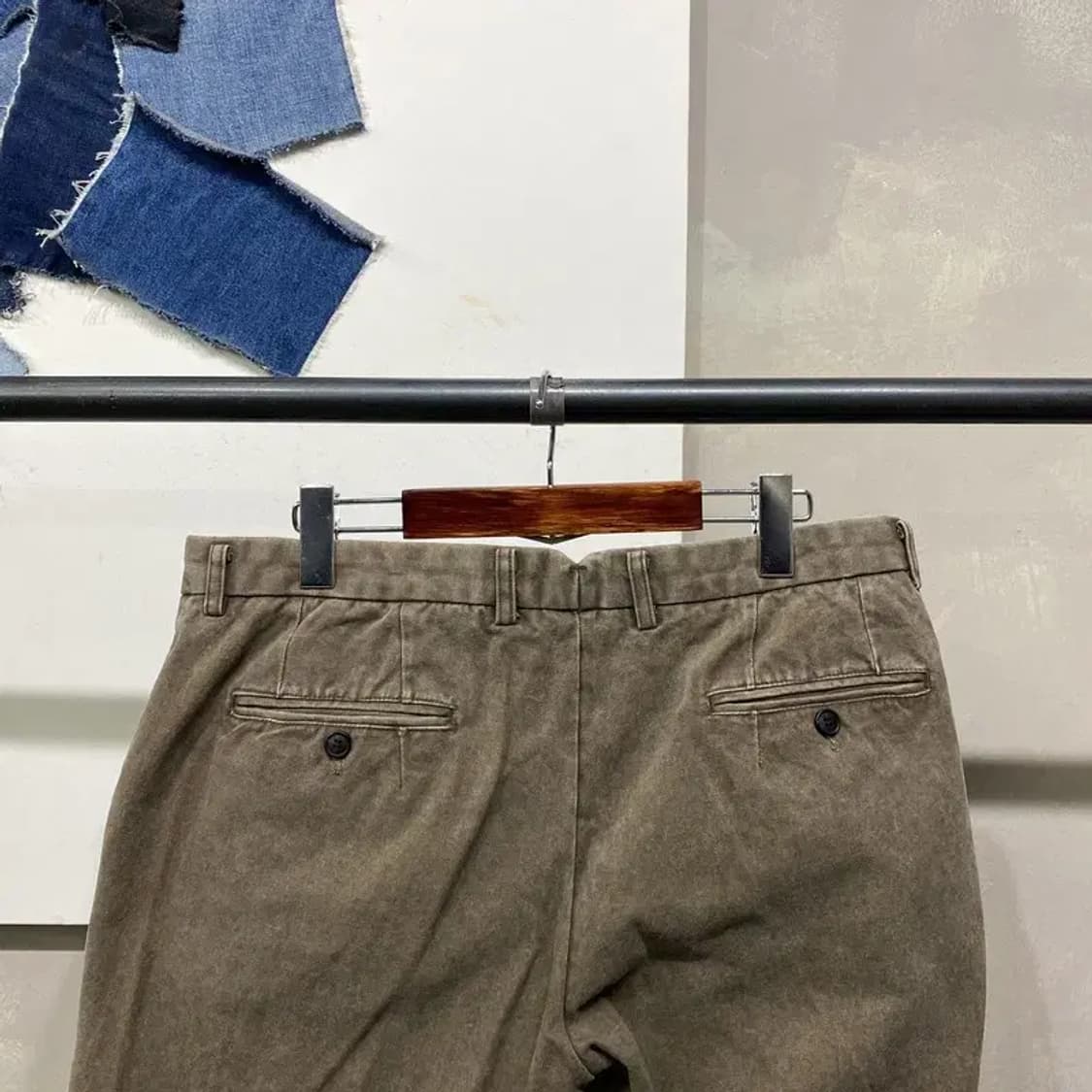 (34인치) 하바나컴퍼니 캐주얼 클래식 슬림핏 치노팬츠 면바지 상품이미지4