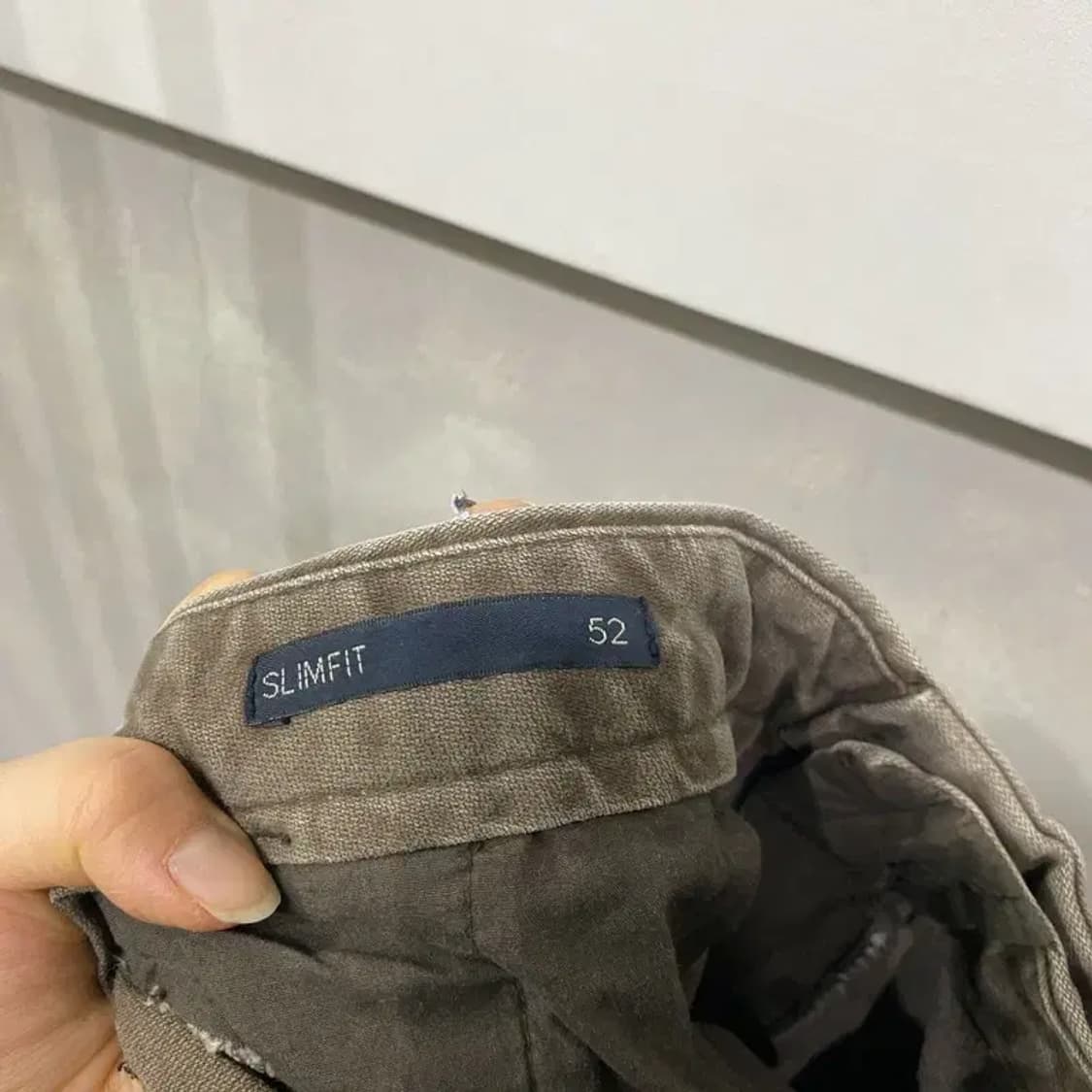 (34인치) 하바나컴퍼니 캐주얼 클래식 슬림핏 치노팬츠 면바지 상품이미지6