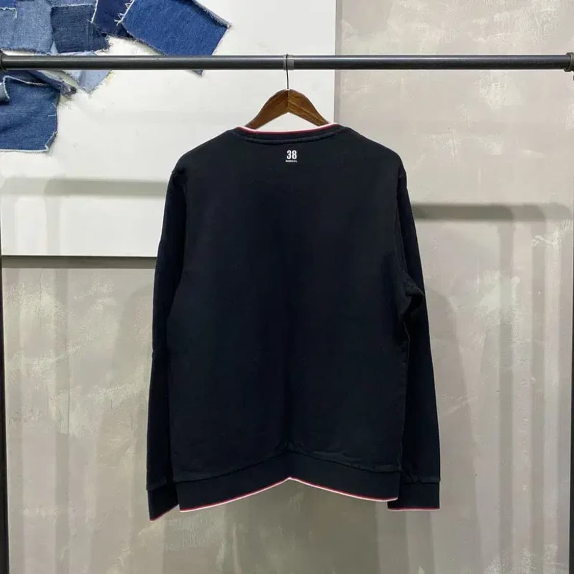 (105) 캉골 캐주얼 자수 맨투맨 긴팔 티 상품이미지4