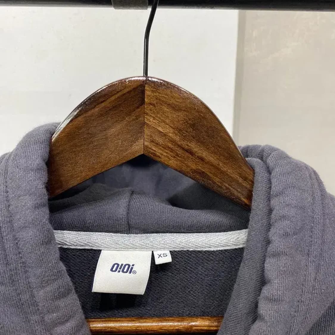 (85) 오아이오아이 여성 캐주얼 스트릿 프린팅 크롭 후드티 상품이미지2