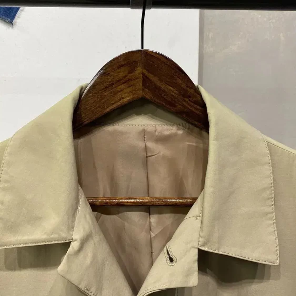 (100) 플랙진 캐주얼 클래식 베이지 맥코트 상품이미지2