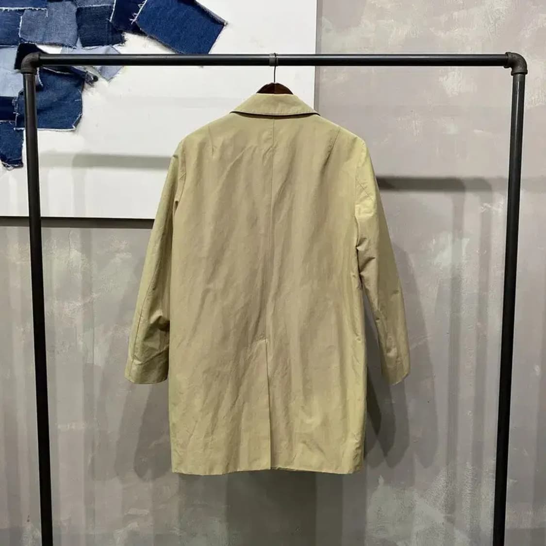 (100) 플랙진 캐주얼 클래식 베이지 맥코트 상품이미지4