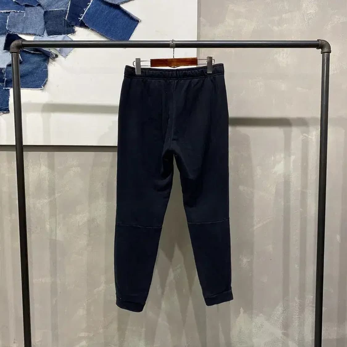 (30~32인치) 나이키 운동 스우시 드라이핏 밴딩 조거팬츠 운동바지 상품이미지3