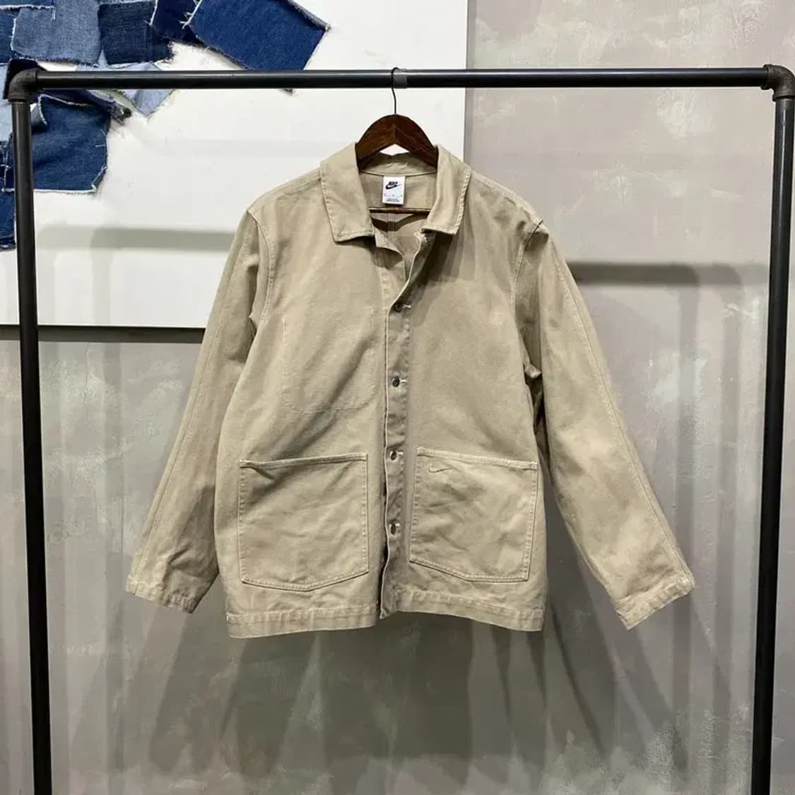 (105) 나이키 캐주얼 스트릿 투포켓 셔츠 워크 자켓 상품이미지1