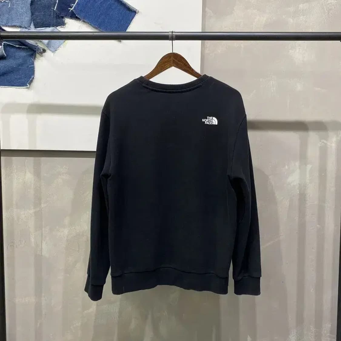 (100) 노스페이스 화이트라벨 빅프린팅 맨투맨 긴팔 티 상품이미지4