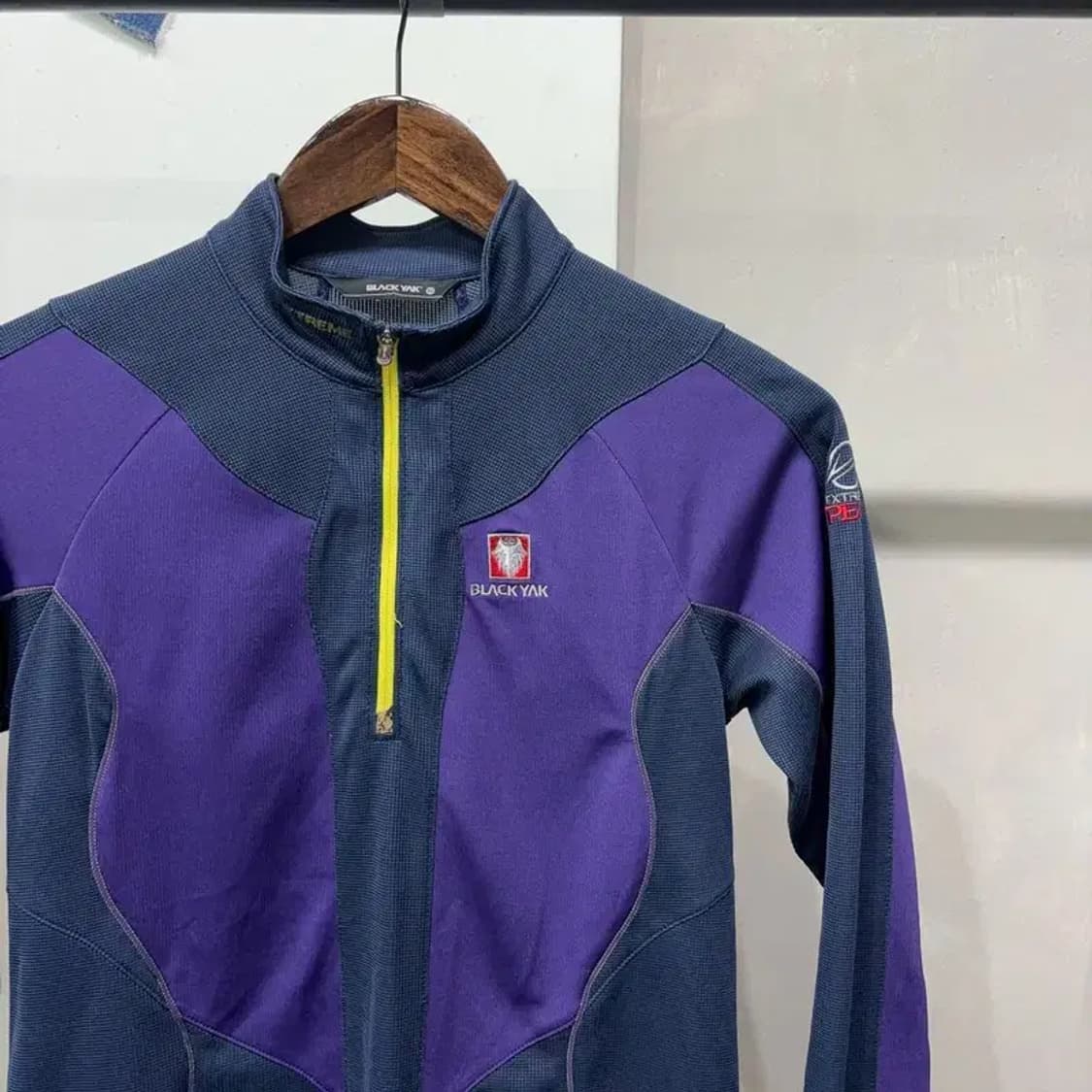 (90) 블랙야크 여성 등산 아웃도어 기능성 반집업 긴팔 티 상품이미지3