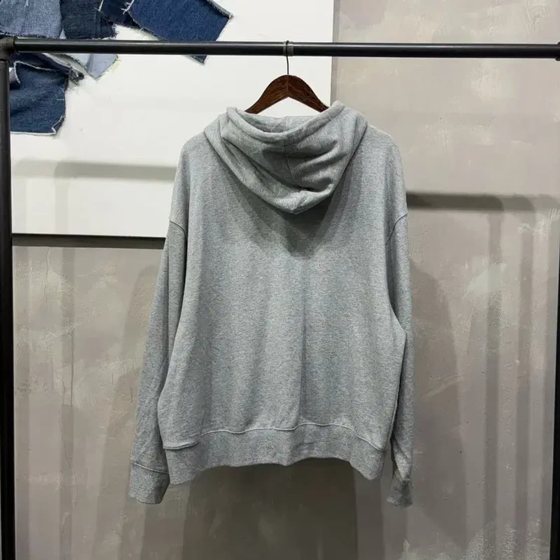 (105) 무신사스탠다드 캐주얼 투웨이 무지 후드집업 자켓 상품이미지4