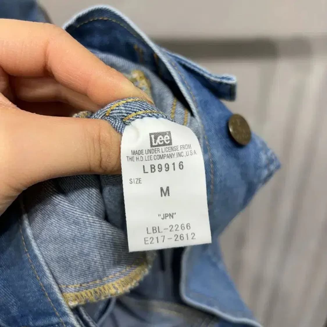 (90) 리 LEE 여성 캐주얼 데님 청조끼 베스트 자켓 상품이미지5