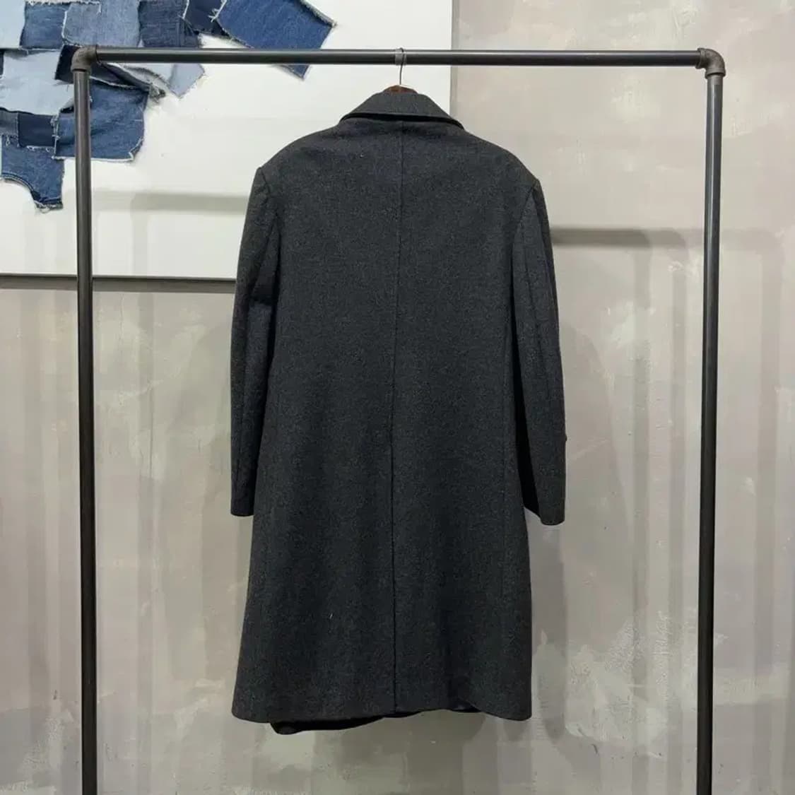 (105) 런던포그 캐주얼 클래식 울 발마칸 롱코트 상품이미지4