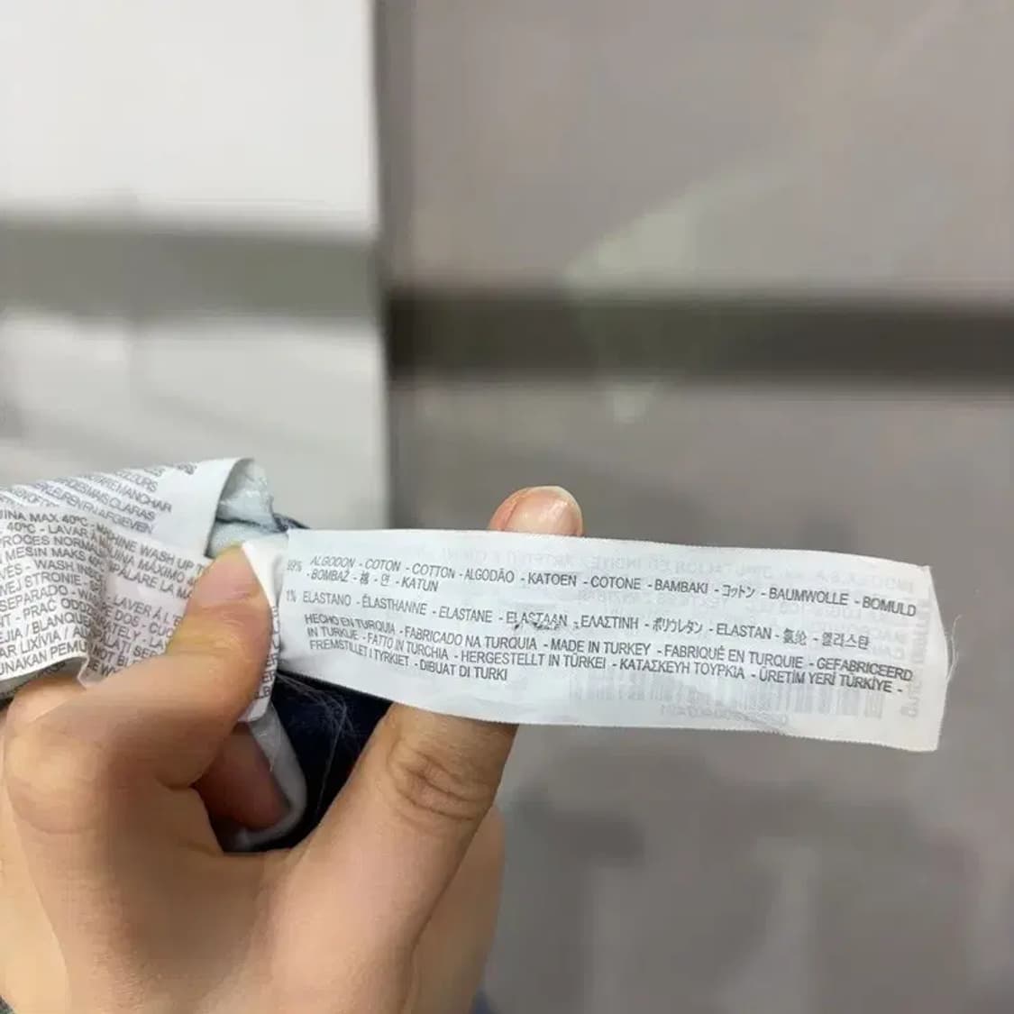 (32인치) 자라 ZARA 캐주얼 워싱 스판 진청바지 데님팬츠 상품이미지6