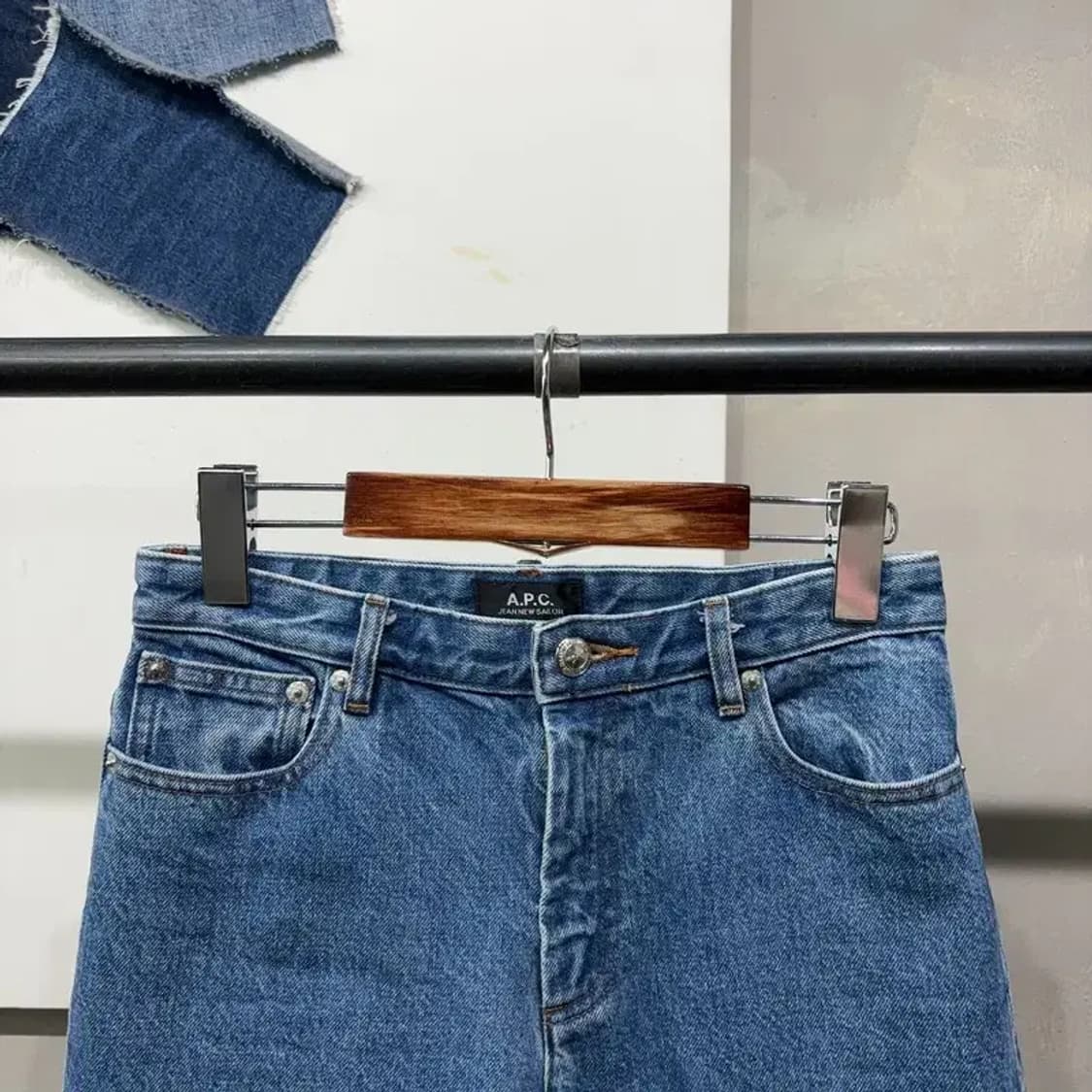 (25인치) 아페쎄 여성 NEW SAILOR 스트릿 청바지 데님팬츠 상품이미지2