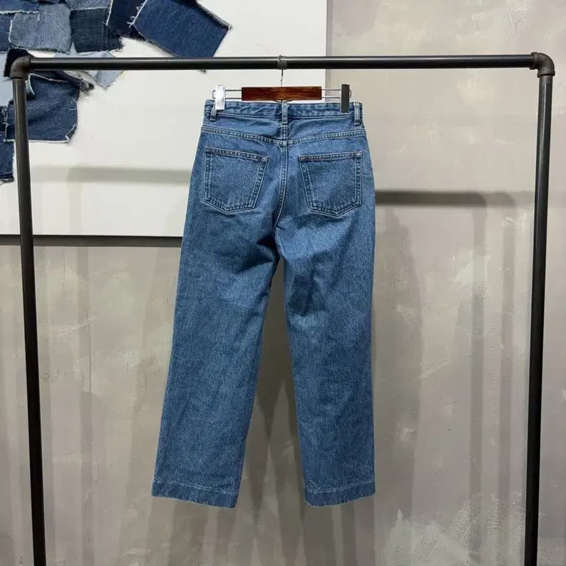 (25인치) 아페쎄 여성 NEW SAILOR 스트릿 청바지 데님팬츠 상품이미지3