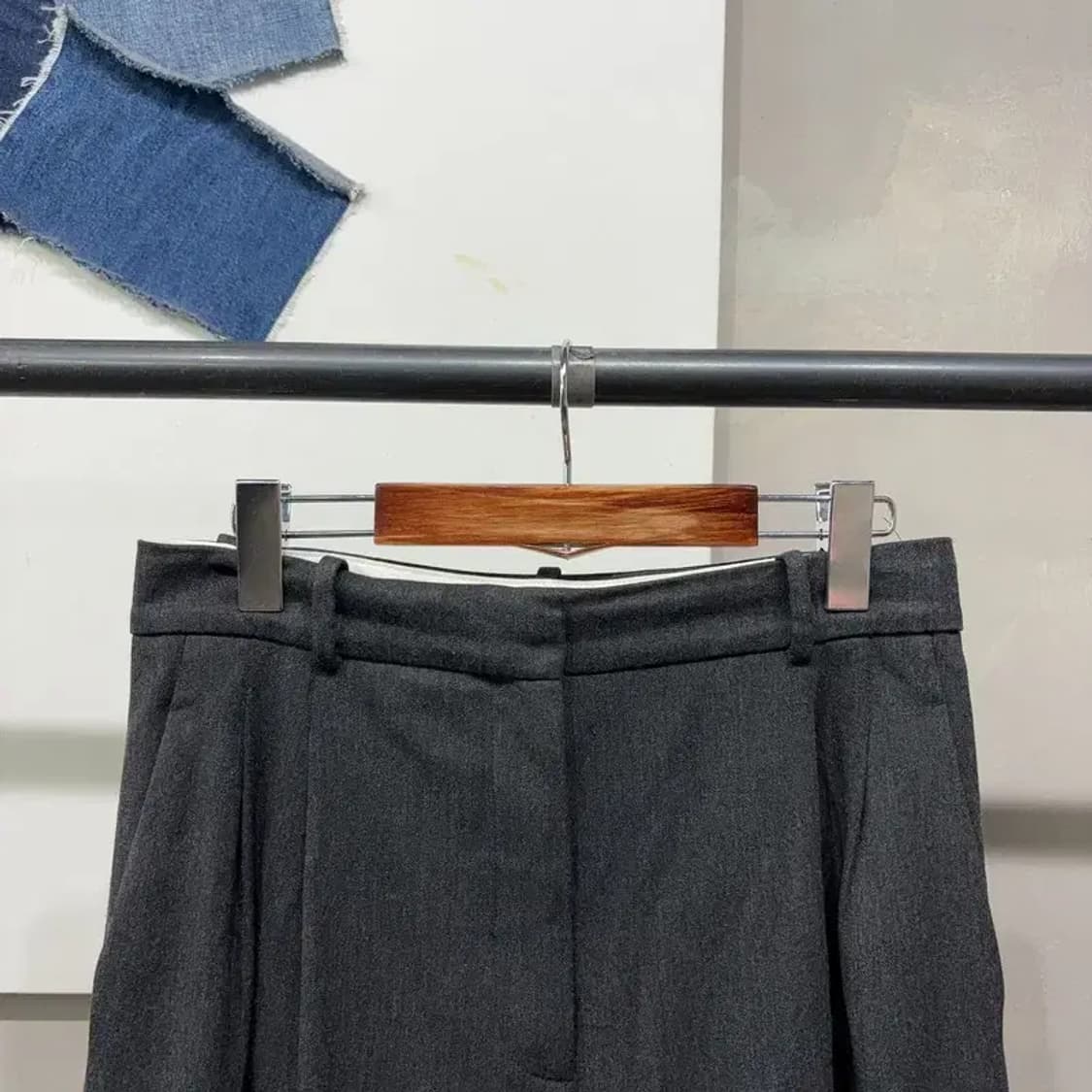 (26인치) 자라 ZARA 여성 캐주얼 핀턱 슬랙스 바지 팬츠 상품이미지2