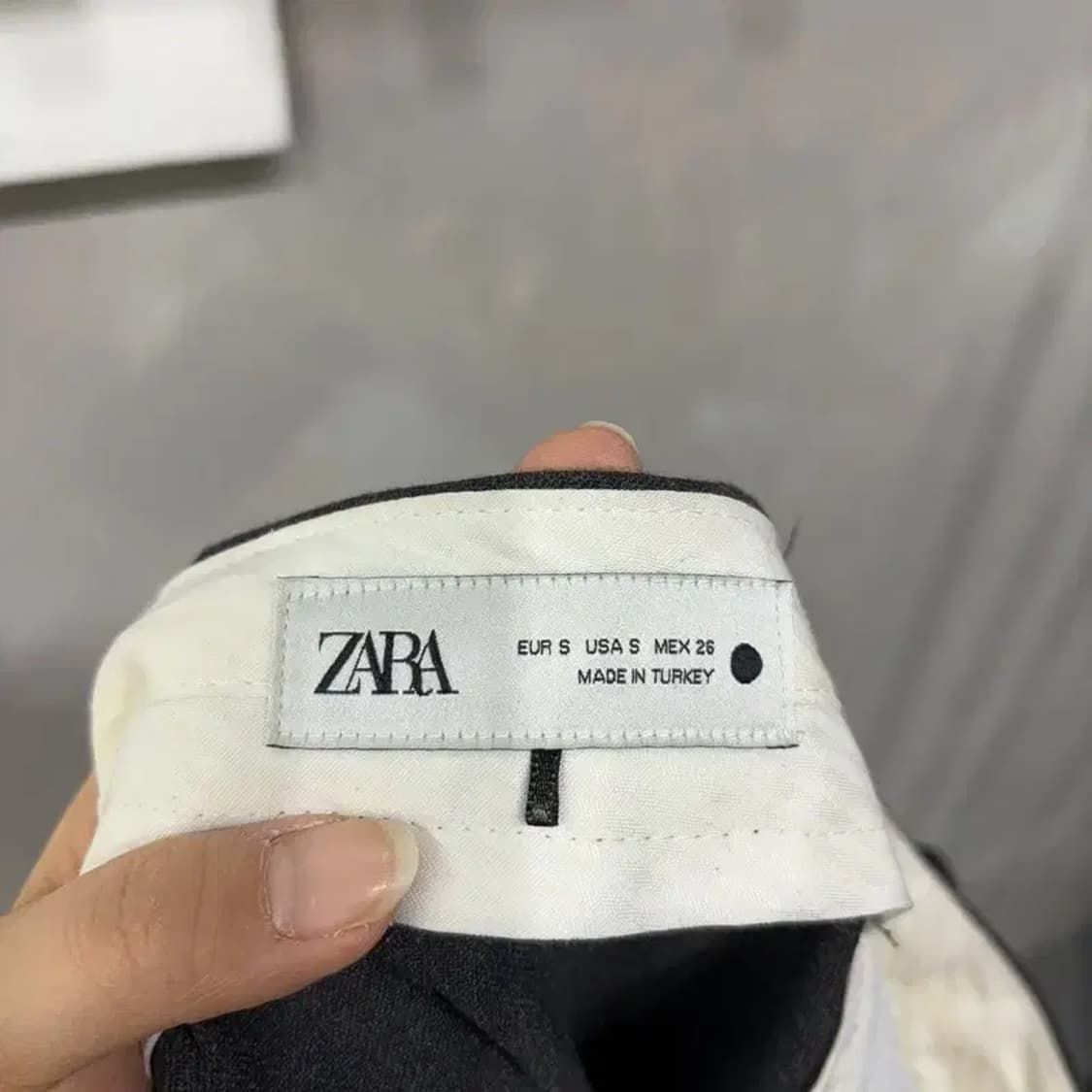 (26인치) 자라 ZARA 여성 캐주얼 핀턱 슬랙스 바지 팬츠 상품이미지5