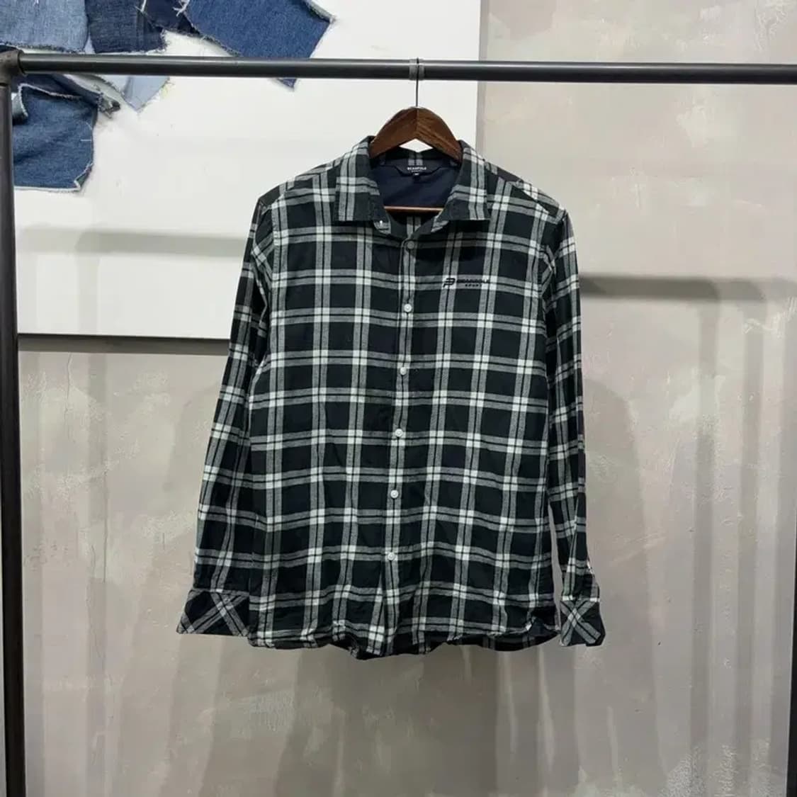 (100) 빈폴 스포츠 캐주얼 체크 셔츠 남방 상품이미지1