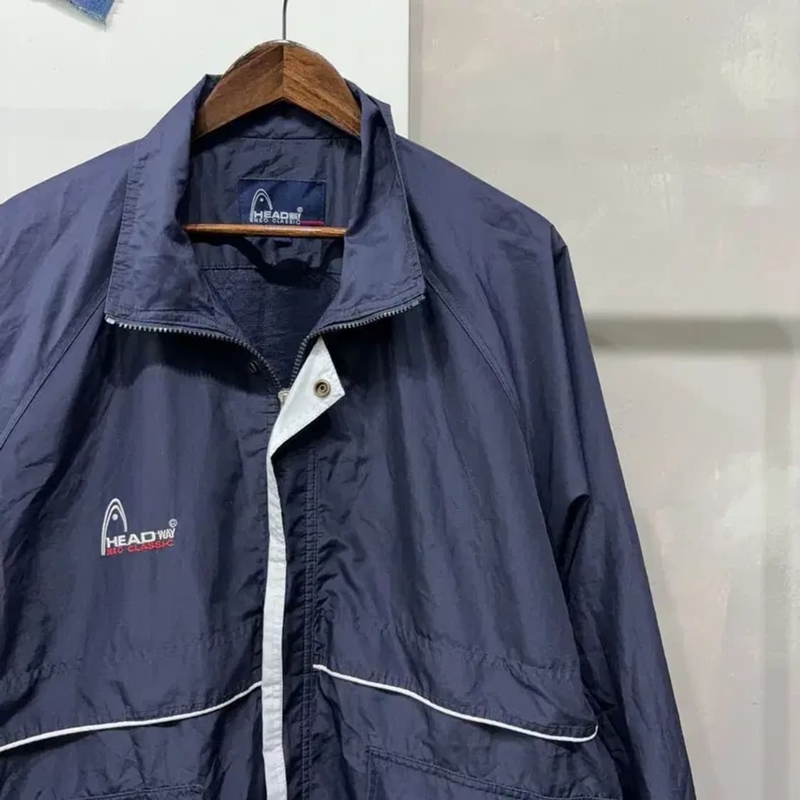 (110) 헤드 올드스쿨 빅사이즈 포켓 바람막이 자켓 상품이미지3