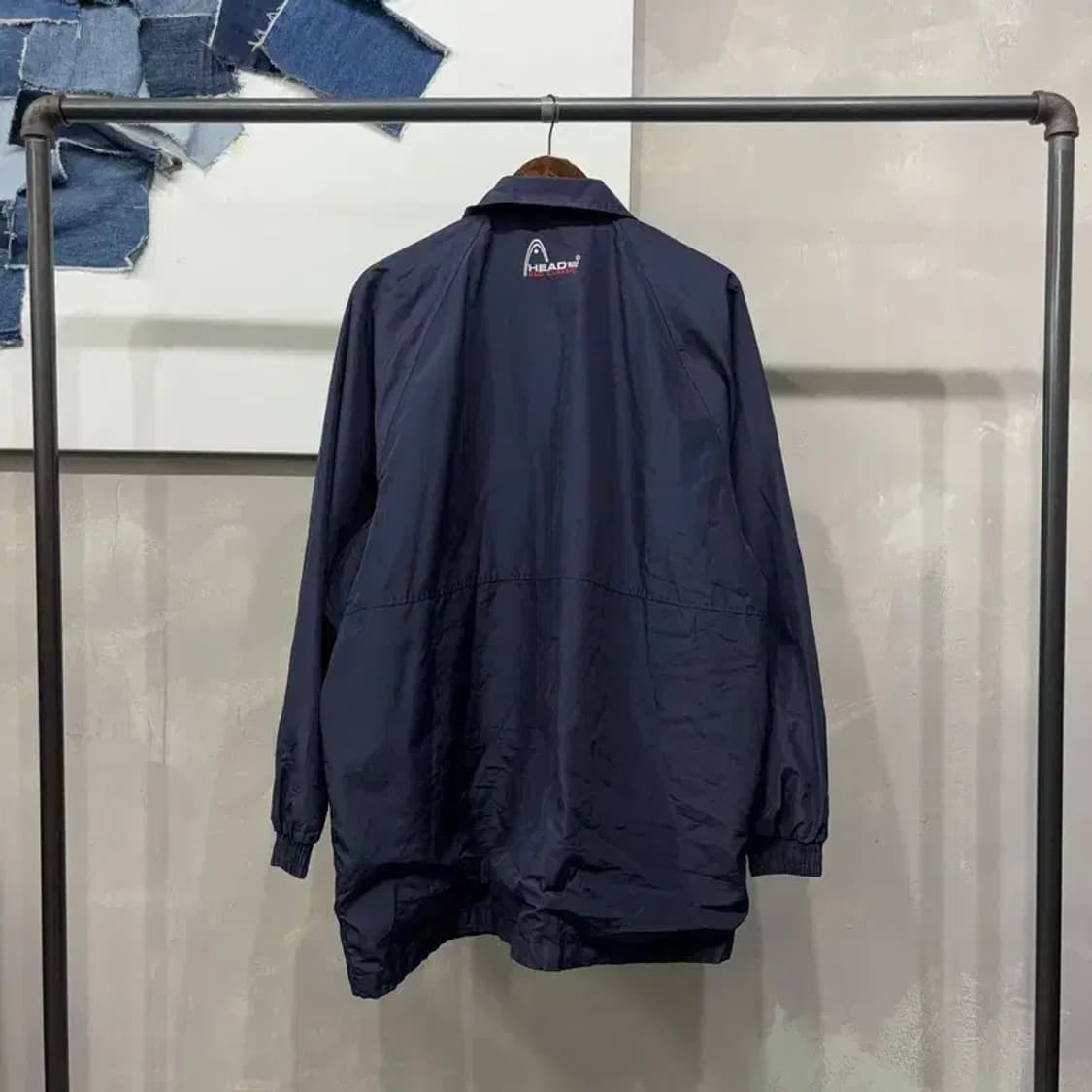 (110) 헤드 올드스쿨 빅사이즈 포켓 바람막이 자켓 상품이미지4