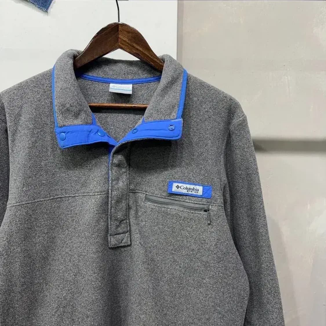 (105) 콜롬비아 등산 신칠라 반집업 후리스 플리츠 긴팔 티 상품이미지3