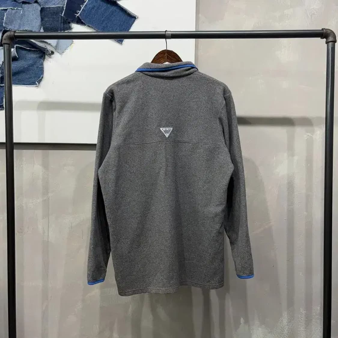 (105) 콜롬비아 등산 신칠라 반집업 후리스 플리츠 긴팔 티 상품이미지4