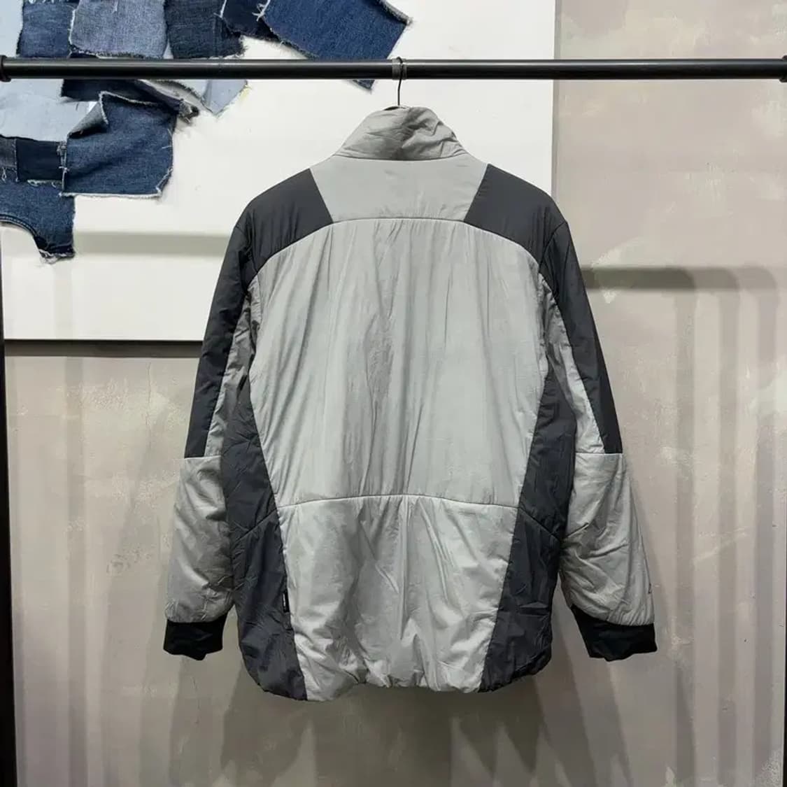 (105) 블랙야크 등산 아웃도어 배색 경량패딩 상품이미지4