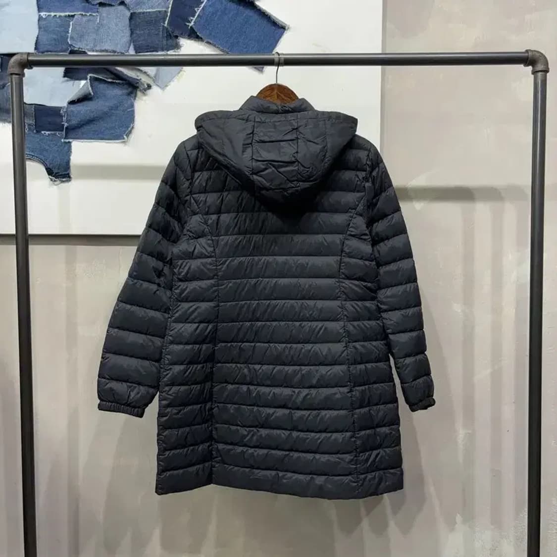 (105) 네파 여성 등산 아웃도어 구스다운 경량 롱패딩 상품이미지4