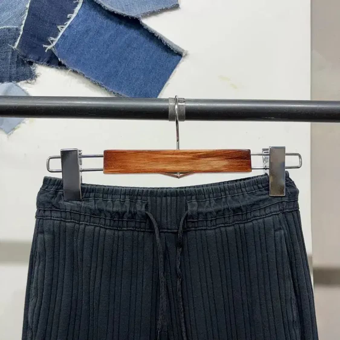 (24~25인치) 나이키 여성 밴딩 골지 트레이닝팬츠 바지 상품이미지2