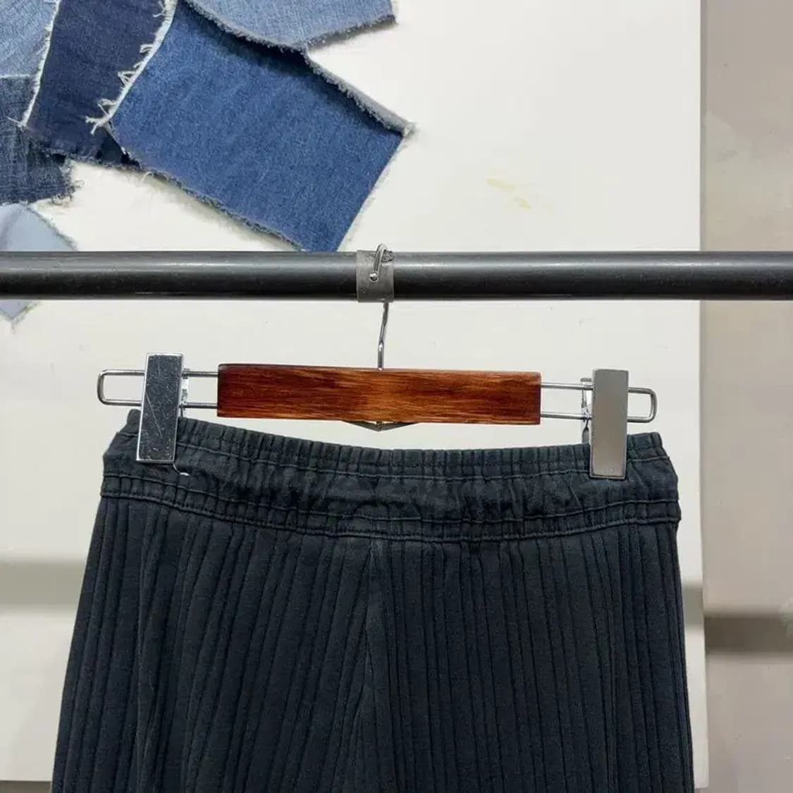 (24~25인치) 나이키 여성 밴딩 골지 트레이닝팬츠 바지 상품이미지4