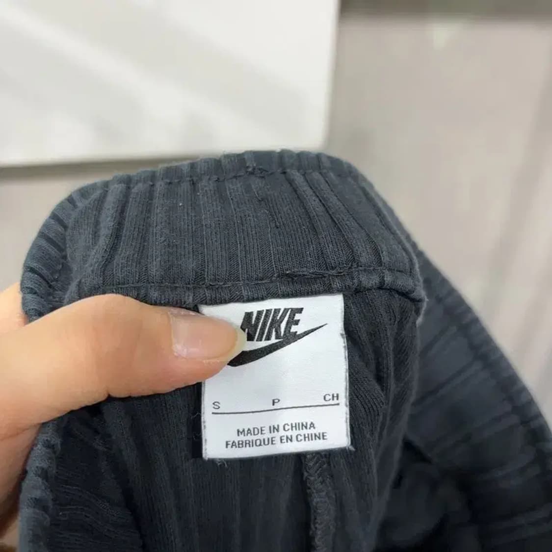 (24~25인치) 나이키 여성 밴딩 골지 트레이닝팬츠 바지 상품이미지5