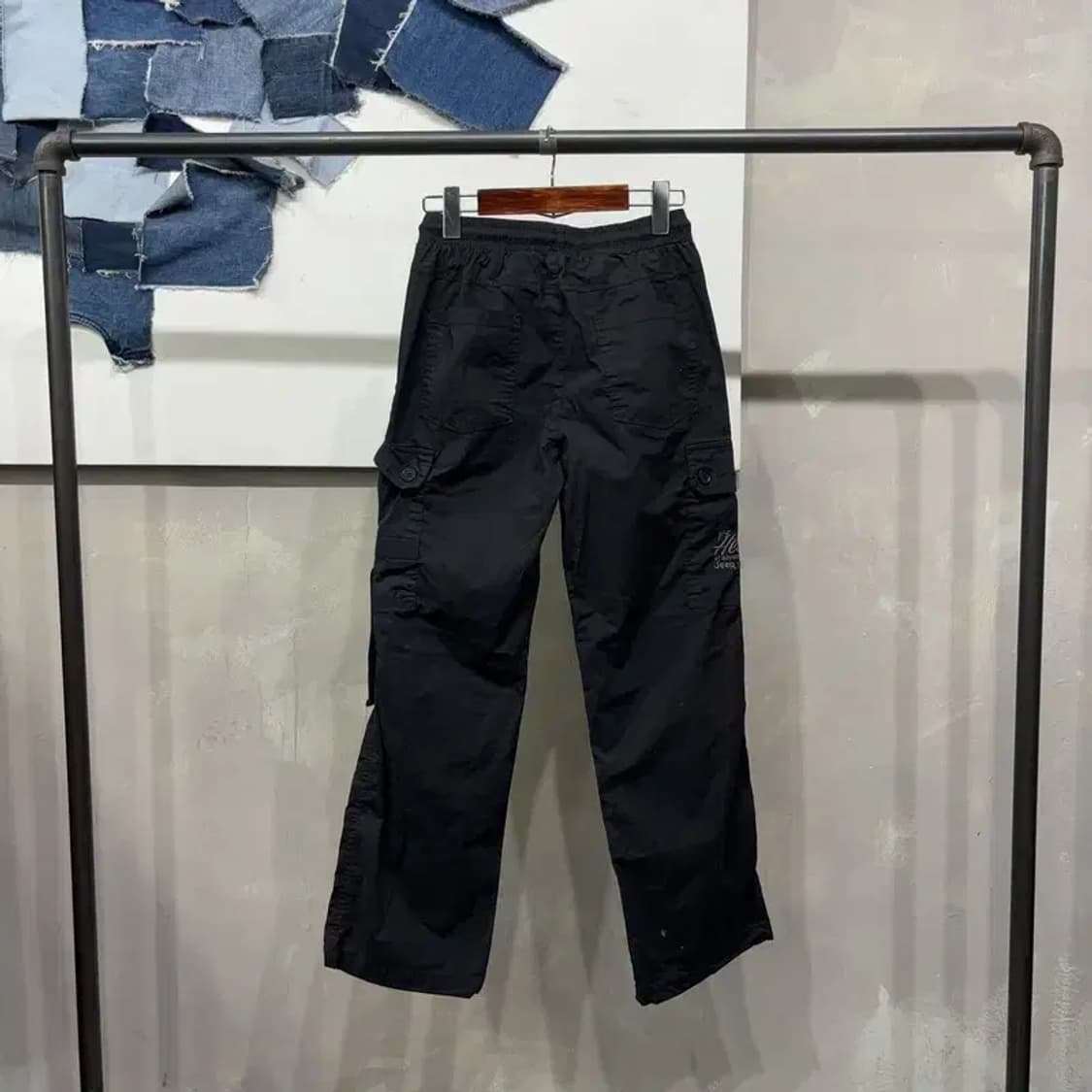 (24~26인치) 지프 여성 캐주얼 밴딩 카고팬츠 바지 상품이미지3