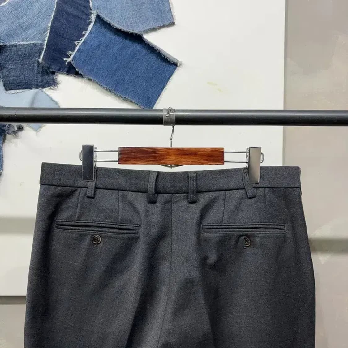 (34인치) 클럽캠브리지 캐주얼 클래식 슬랙스 바지 팬츠 상품이미지4