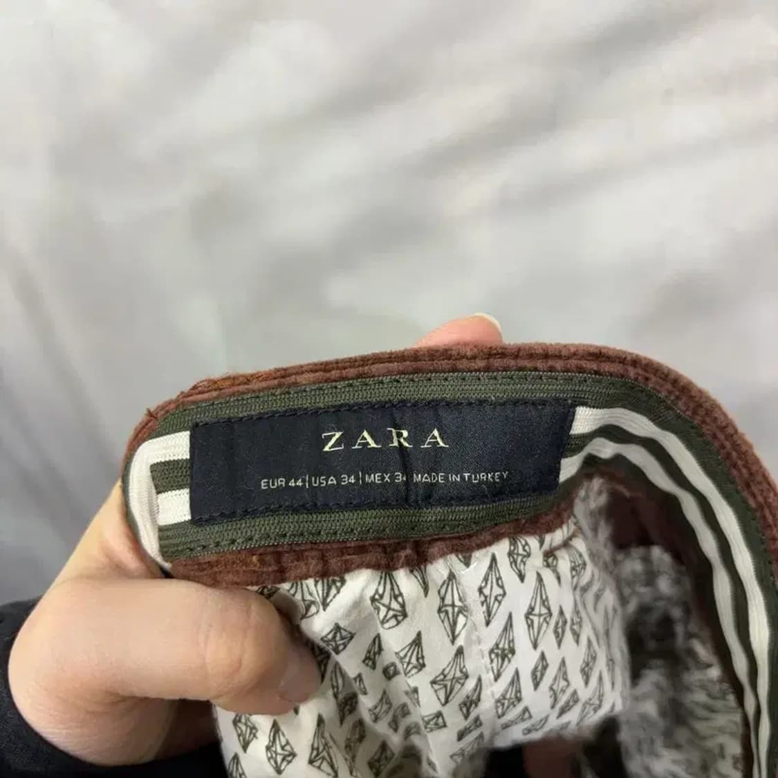 (36인치) 자라 ZARA 캐주얼 골덴 코듀로이 팬츠 바지 상품이미지6