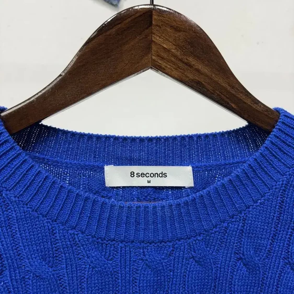 (90) 에잇세컨즈 여성 캐주얼 케이블 꽈배기 니트 상품이미지2