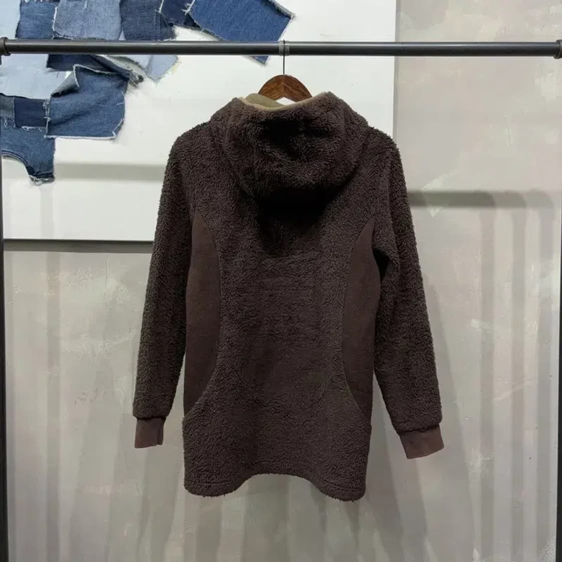 (95) 네파 여성 아웃도어 등산 롱 후리스 플리츠 자켓 상품이미지4