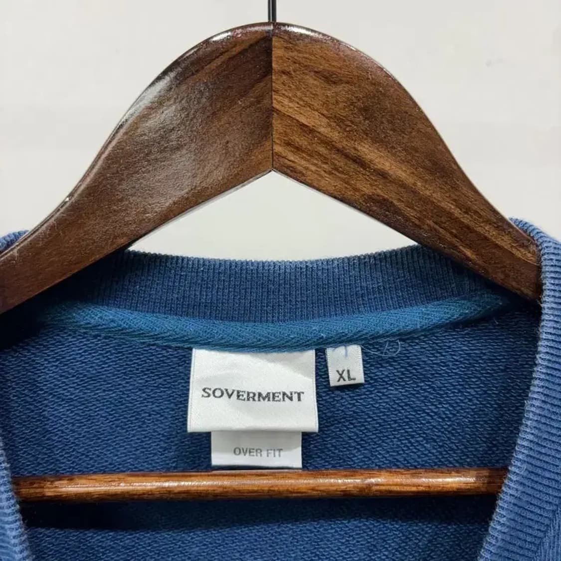 (110) 소버먼트 캐주얼 스트릿 무지 맨투맨 긴팔 티 상품이미지2