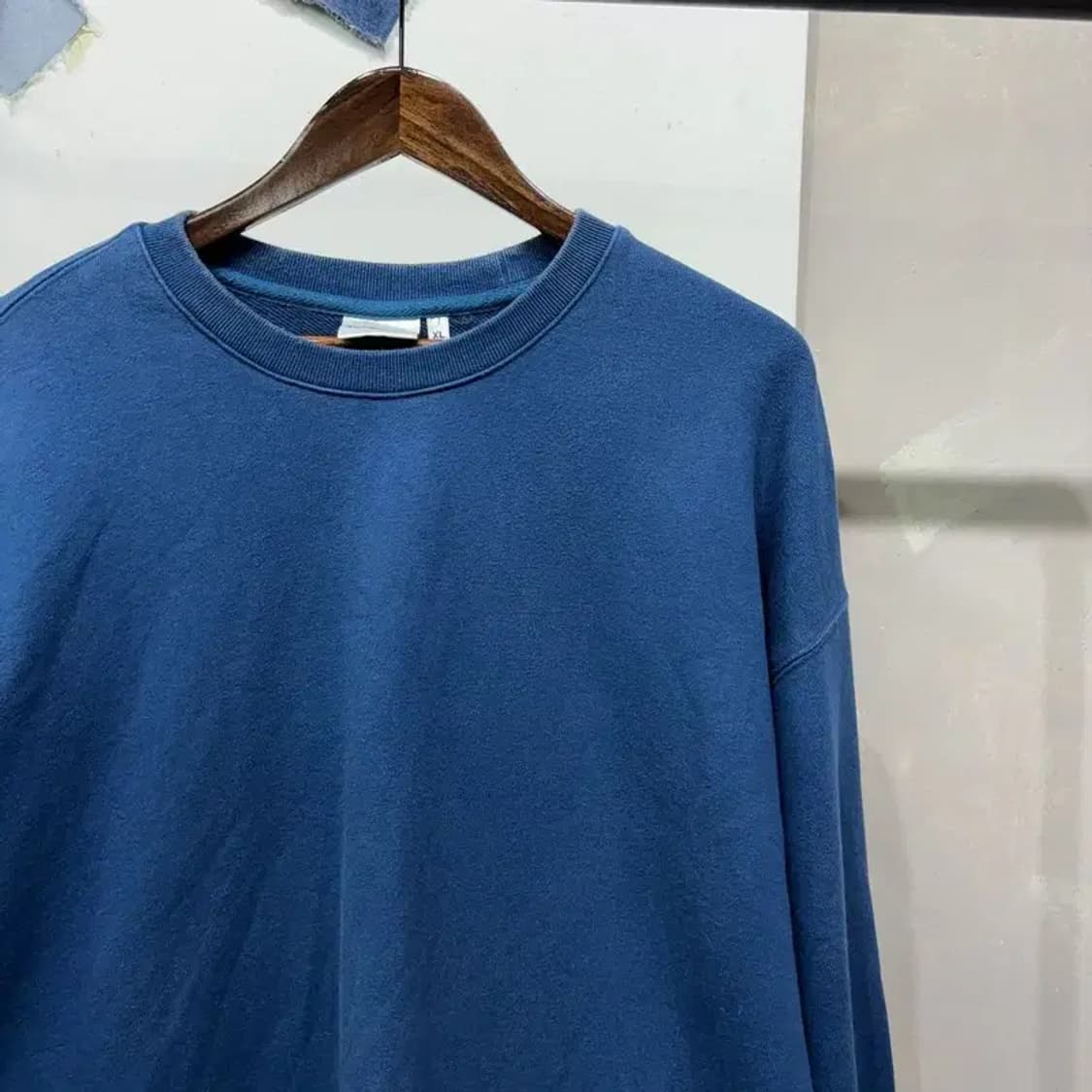 (110) 소버먼트 캐주얼 스트릿 무지 맨투맨 긴팔 티 상품이미지3