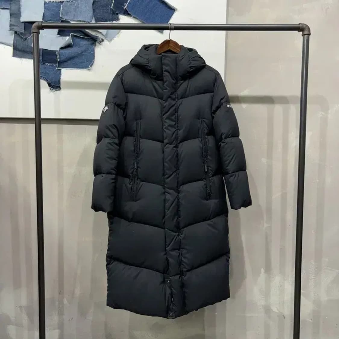 (85) 데상트 여성 캐주얼 구스다운 거위털 롱패딩 상품이미지1