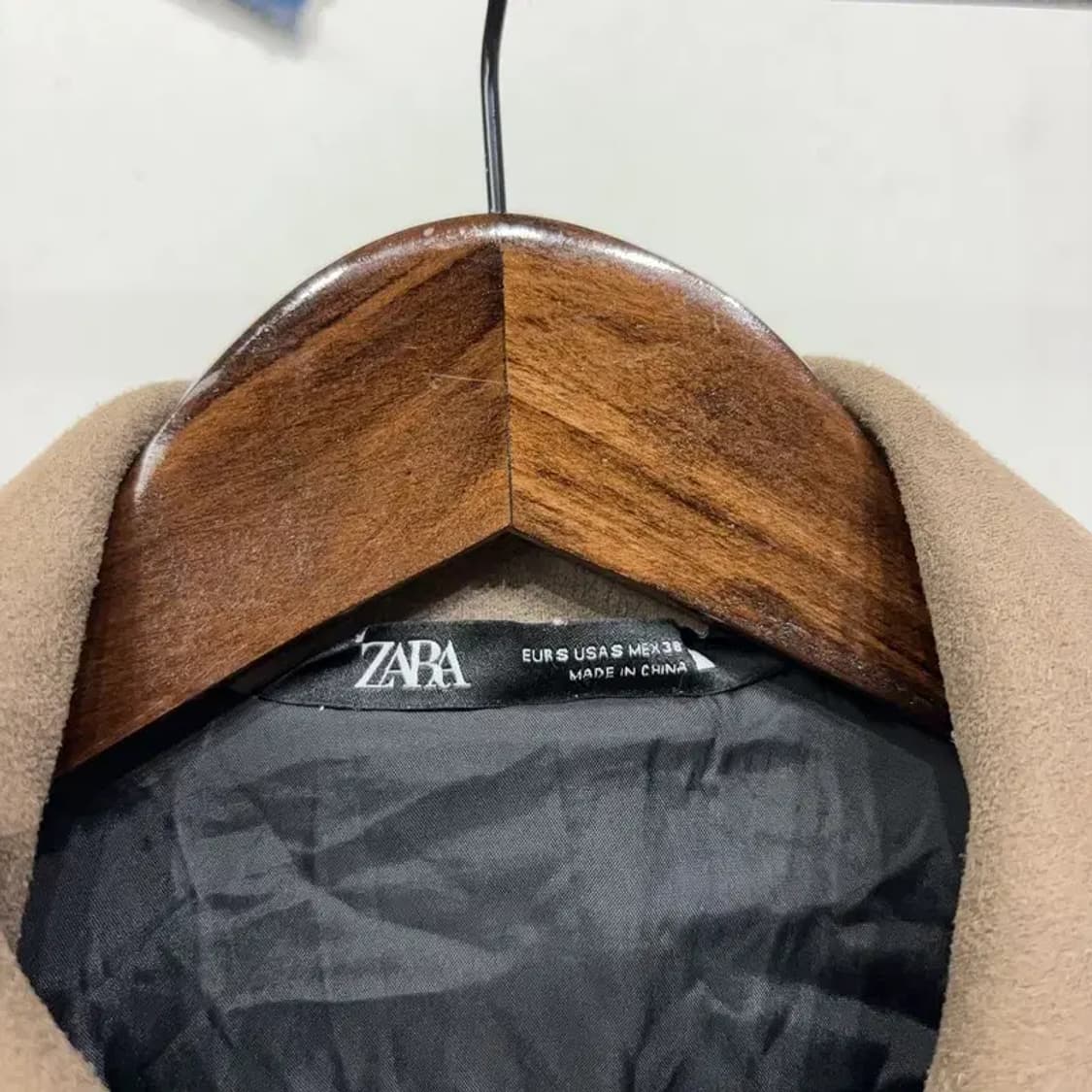 (90) 자라 ZARA 캐주얼 스웨이드 블루종 자켓 상품이미지2