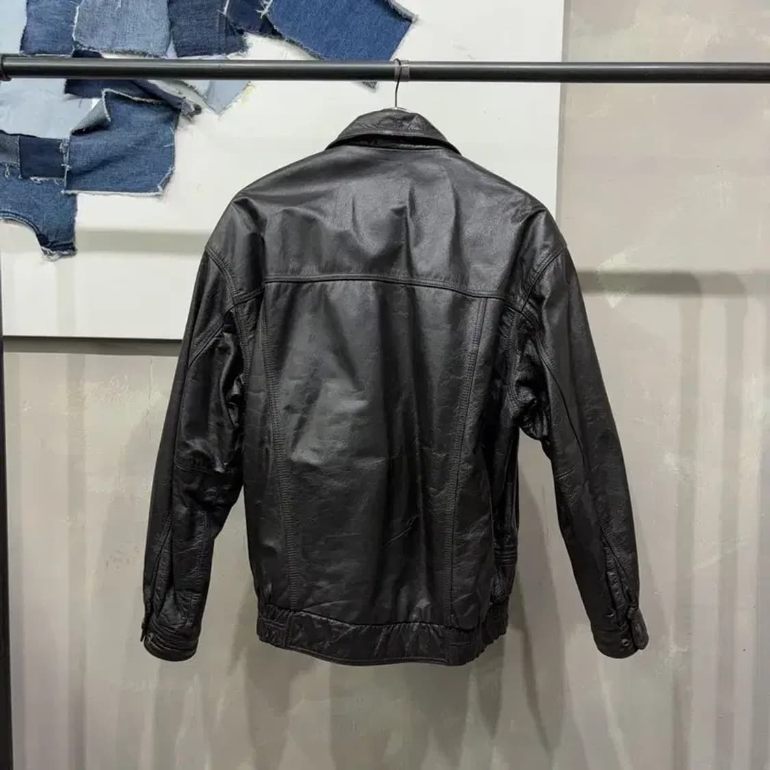 (105) SIXTH SENSE 빈티지 소가죽 A2 레더자켓 상품이미지5