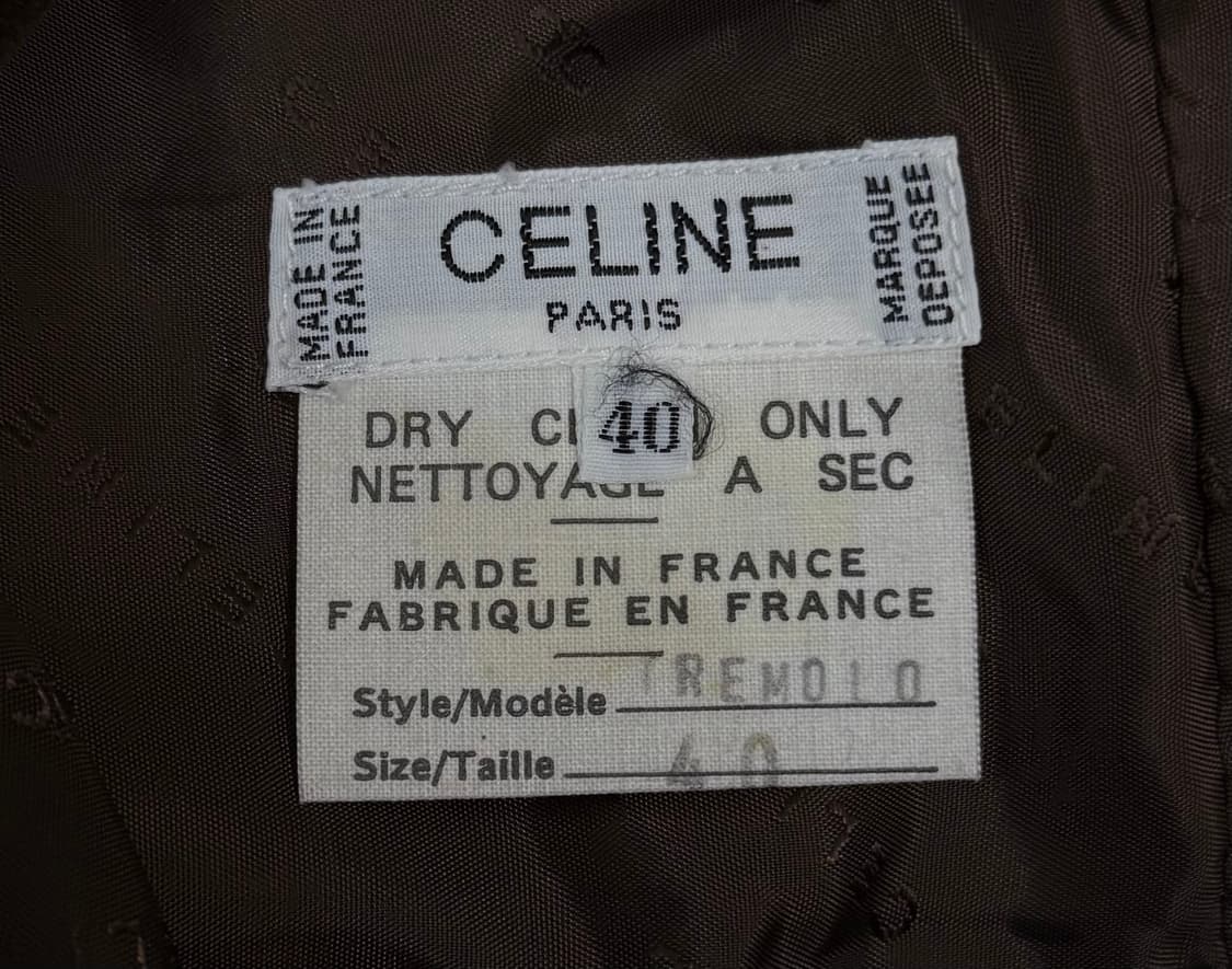 올드 셀린느 90s 벨벳 스커트 상품이미지7