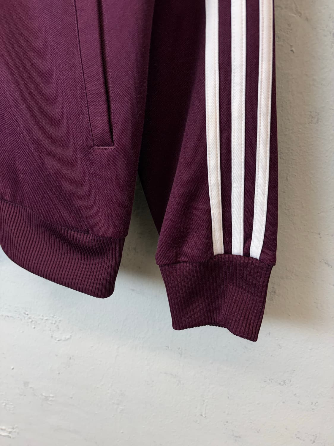 아디다스 00s 폴라베어 버건디 베켄바우어 트랙탑 져지 상품이미지5