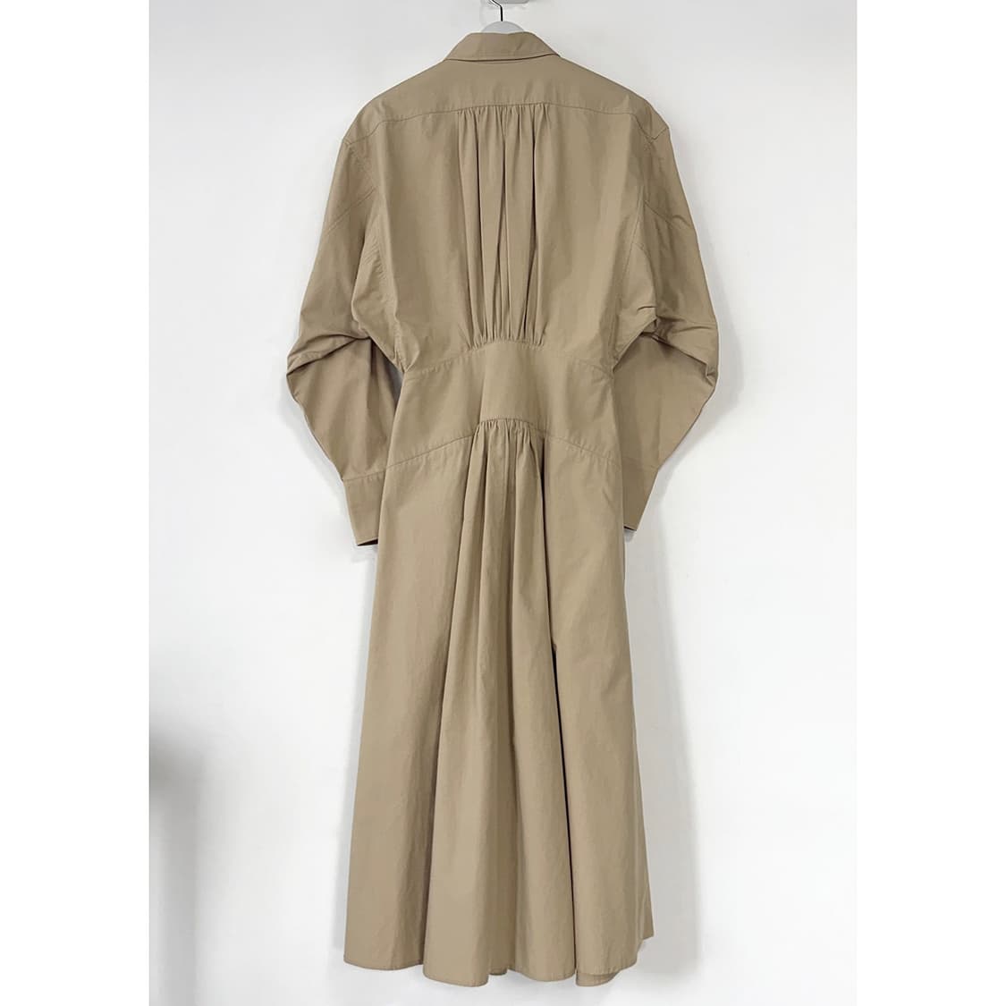 레지나표 셔링 코튼 셔츠 드레스 상품이미지4