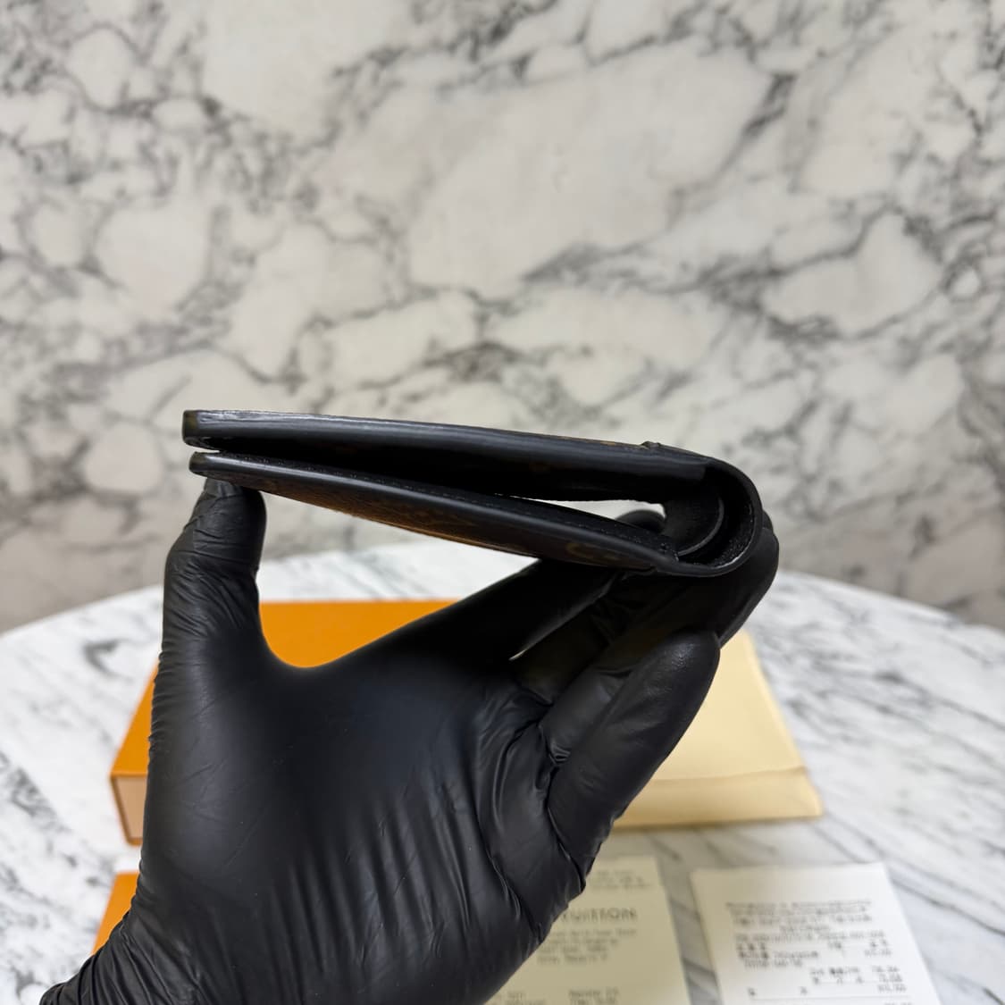 루이비통 모노그램 마카사르 멀티플 월릿 반지갑 상품이미지6