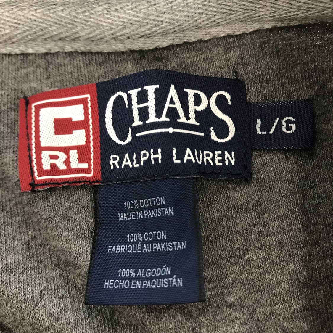 챕스 CHAPS 랄프로렌 브이넥 풀오버티셔츠 [L] 상품이미지5