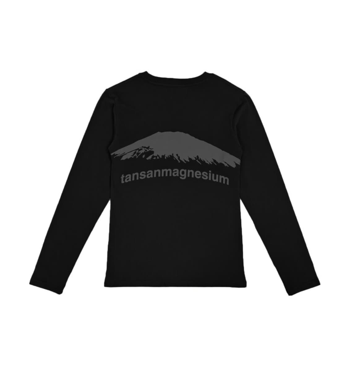 탄산마그네슘 마운틴 롱슬리브 블랙(woman) 상품이미지1