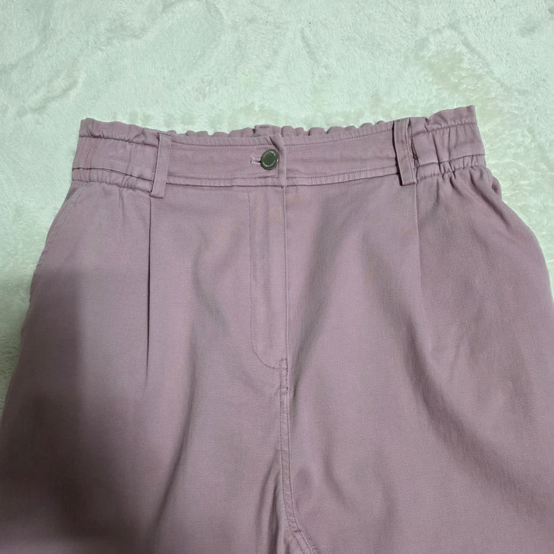 (F)여성 코데즈컨바인 원턱 밴딩 팬츠  상품이미지2