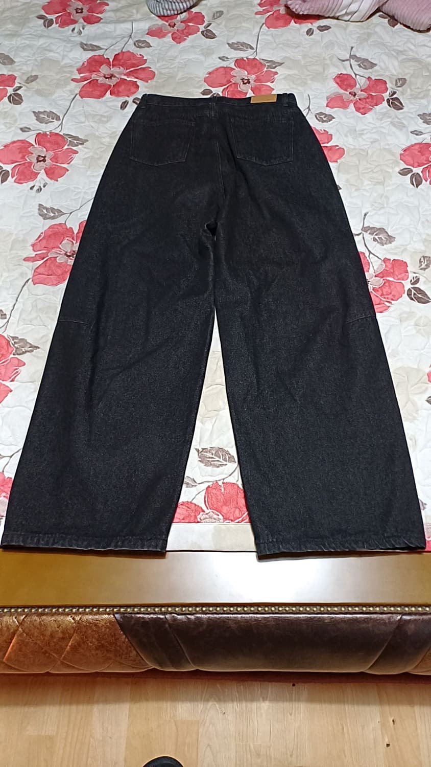 어반드레스 와이드블랙진 31인치 기장115 상품이미지4