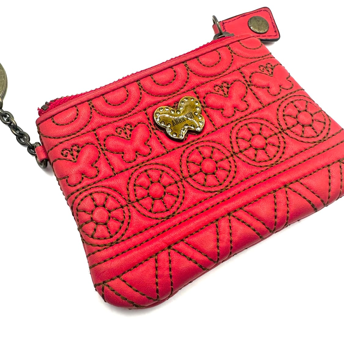 Annasui  퀼팅 포인트 파우치 포켓지갑 상품이미지4