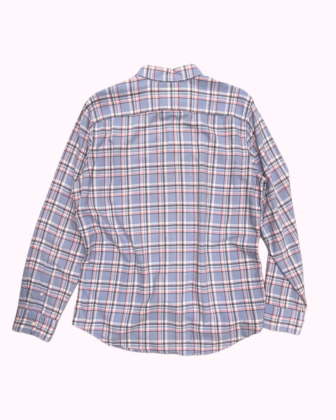 AMERICAN EAGLE pastel purple check shirt 상품이미지4