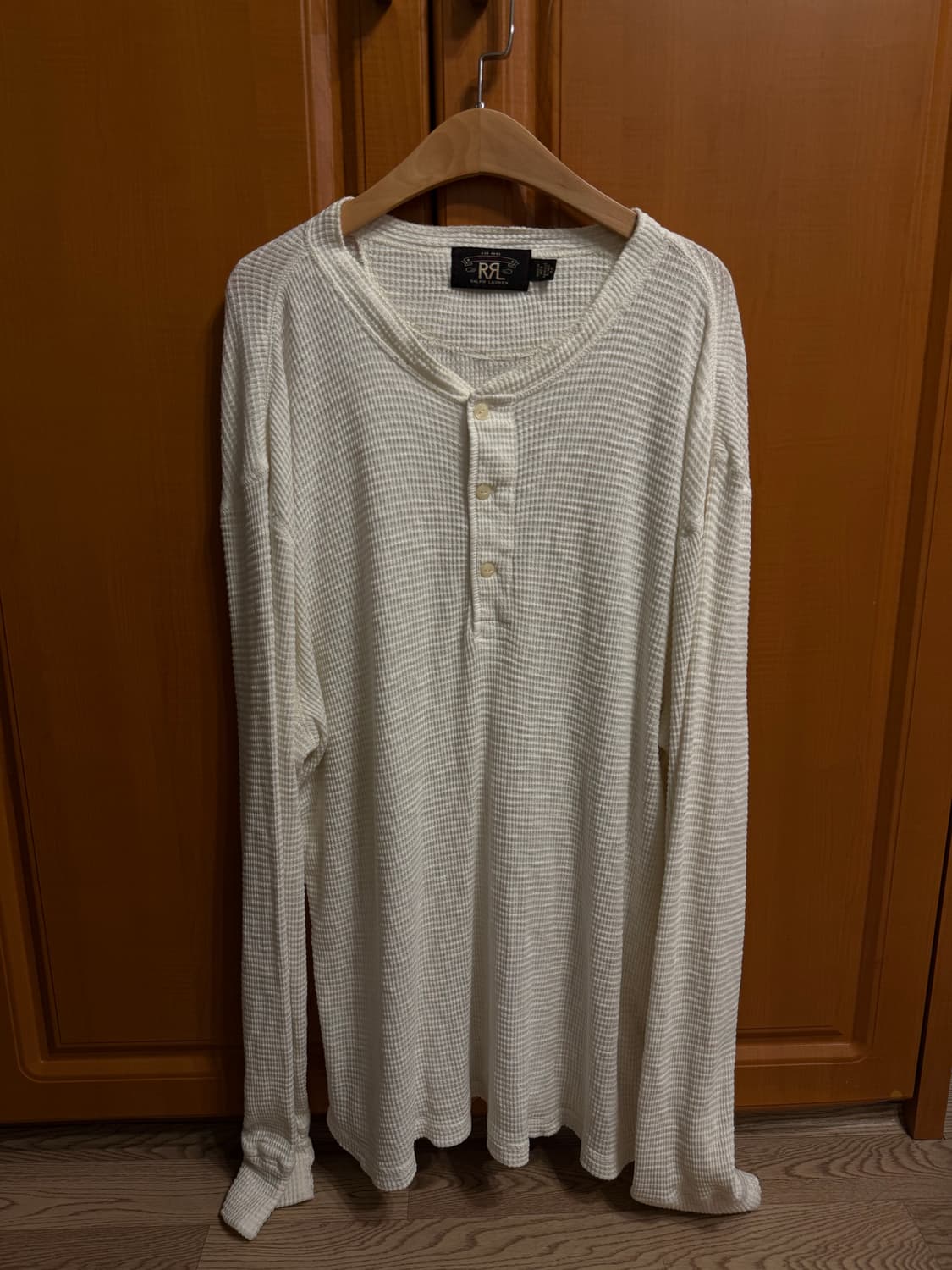 더블알엘 헨리넥 와플티 L 상품이미지1